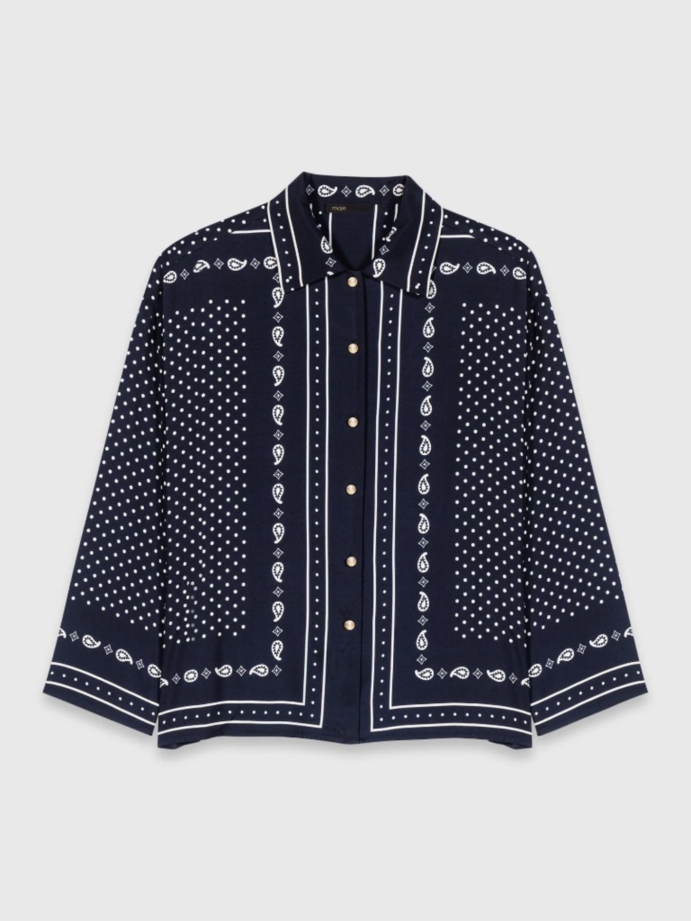 Citapois Flowing printed shirt